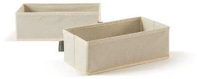 Obrázek produktu pro Látková organizérská krabička, ecru, 28,0 x 14,0 x 9,0 cm