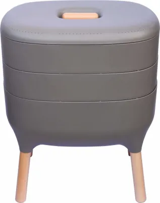 Image de Plastia Lombricomposteur UrbaLive anthracite clair