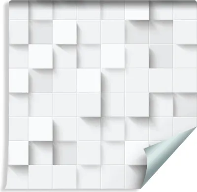 Produktbild von 10m VLIES TAPETE Rolle Geometrie Moderne Mosaik 3D Effekt Xxl