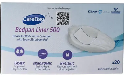 Produktbild von Carebag Ondersteekzak 500 (20 stuks)