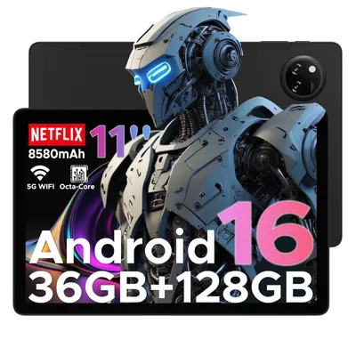 Produktbild von DOOGEE Tab A9 Pro+ - Tablet, Android 16, 11 Zoll, 30(6+24)GB+128GB(bis 2TB erweiterbar), 90Hz, 8580mAh,Widevine L1