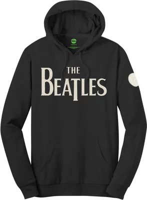 Obrázek produktu pro The Beatles - Mikina s kapucí a logem pro muže/dámy Uni RO616 (L) (Black)