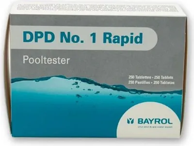Produktbild von Bayrol Testtabletten 250 x DPD 1 Chlor-Wert für Pooltester