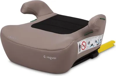 Caretero Jaguar i-Size Sitzerhöhung, Beige, 125–150 cm, mit ISOFIX