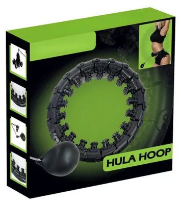 Produktbild von Hula Hoop mit Massageeffekt 90cm mit Schwungkugel