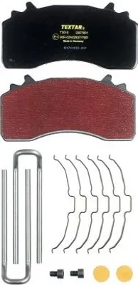 Produktbild von Bremsbelagsatz, Scheibenbremse TEXTAR 2927901