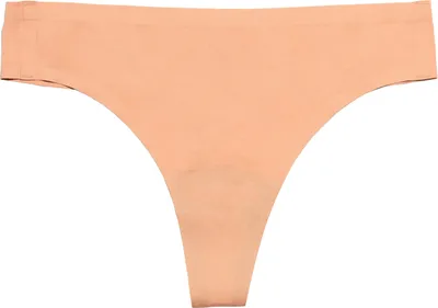 Produktbild von Saalt Seamless Thong – Periodenunterwäsche – Mid-Rise Leakproof PantyE – Wiederverwendbar & Waschbar – Ersetzt 1 Slipeinlage oder 2 leichte Tampons - XS, Terrakotta