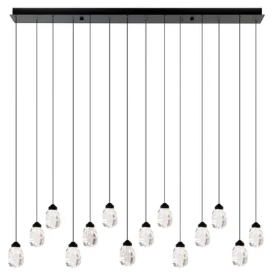 Productafbeelding van 14-lichts hanglamp Sindicat zwart