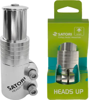 Produktbild von Satori Vorbauerhöhung HEADS-UP4 Ø=286mm Aluminium Ahead 0° H=65mm silber