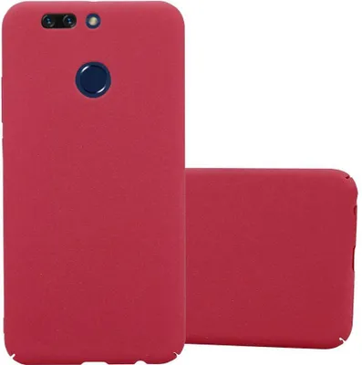 Produktbild von Cadorabo Schutzhülle für Honor 8 PRO Hülle in Rot Etui Hard Case Handyhülle Cover
