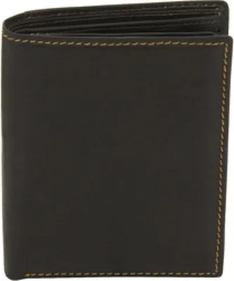 Produktbild von Friedrich Lederwaren Kombibörse, Leder, high end RFIDSchutz, dunkelbraunmit Kontrastnaht 16062-3