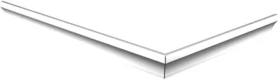 Produktbild von ELIPSA 100x80 Eckschürze, links