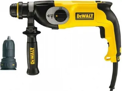 Produktbild von Dewalt Hammerbohrer mit Schmiedeoption 900W 3.0J + Extra Bohrfutter D25144Kp
