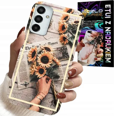 Obrázok produktu pre Puzdro Pre Samsung Galaxy M13 4G - Kvetinový Vzor Sunflower Sunflower
