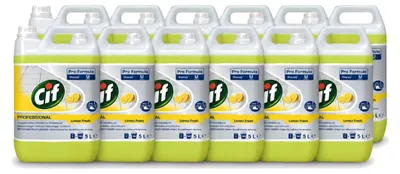 Produktbild von 12 x Cif Allesreiniger Zitrone 5 l - Vorteilspackung - 12 Stücke