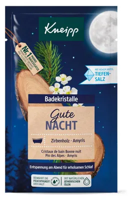 Zdjęcie produktu dla Kneipp, Gute Nacht, Sól co kąpieli, 60g (PRODUKT Z NIEMIEC)