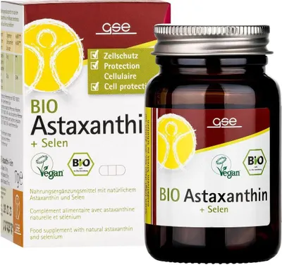Image de GSE - Astaxanthine + Sélénium  - 45 gélules