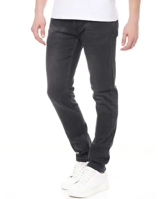 Produktbild von Smith & Solo Jeans Herren - Stretch Slim Fit Jeanshose Modern Männer Hose (Anthrazit, 32W30L) – Größe 32W / 30L