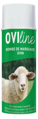 Produktbild von OVI Line Viehzeichenspray für Schafe (500 ml) |grün