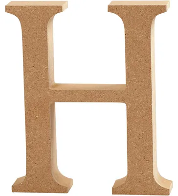 Obrázok produktu pre Creativ Company Písmeno H MDF 13CM, 1.