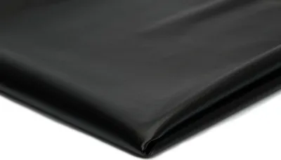 Produktbild von Nachahmung von Naturleder, Öko-Leder, Kunstleder, Schwarzer Glanz 50 x 140 cm