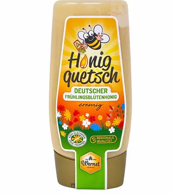 Produktbild von Wernet Honig Schwarzwälder Frühlingsblütenhonig 350g – Cremig und traditionell aus Deutschland
