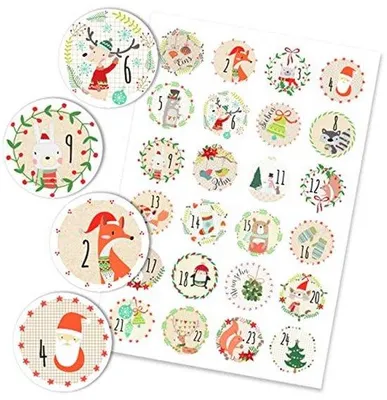 Produktbild von Papierdrachen Adventskalender Zahlenset - Spielbilder Nr. 22