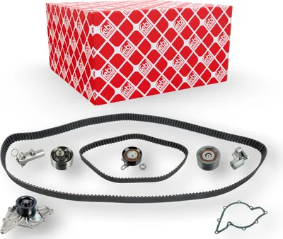 Produktbild von FEBI BILSTEIN 173251 Zahnriemensatz + Wasserpumpe für AUDI A4 Limousine (8D2, B5) A4 Avant (8D5, B5) A6 Avant (4B5, C5) A6 Limousine (4B2, C5) für VW