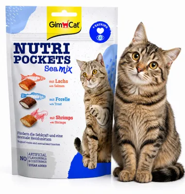 Immagine prodotto di Gimcat Nutri Pockets Seamix 150 g