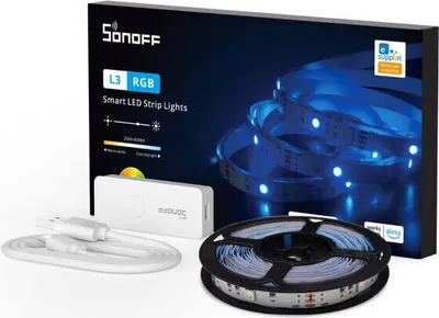 Produktbild von Sonoff L3-5M RGB Smart WiFi LED-Streifen 5 Meter Lichtband