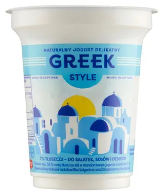 Obrázek produktu pro Jogurt typu greckiego Tem 3% tłuszczu 340 g
