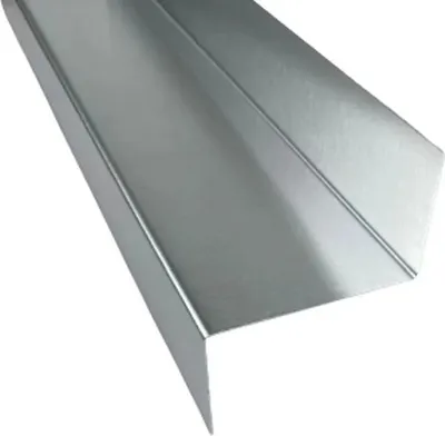 Produktbild von Z Profil Z Winkel 2 m Stufenprofil Titanzink 30/40/30 mm