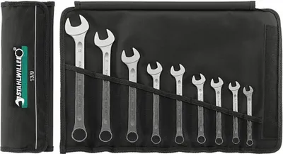 Produktbild von Stahlwille 13/17 Ringmaulschlüssel Set 17-tlg. in robuster Rolltasche