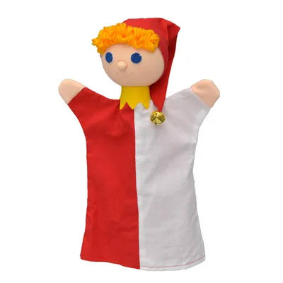 Produktbild von Handpuppe Kasper 27 cm Mehrfarbig, 22227A
