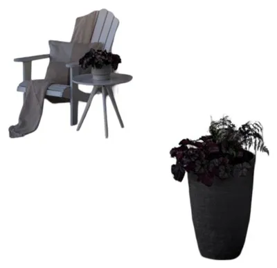 Productafbeelding van Wandlamp Napoli E27 60W 30,5x24,5x22 cm roest Konstsmide