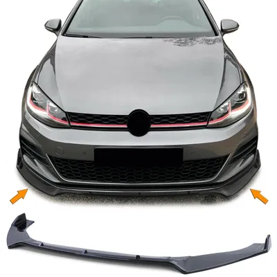 Produktbild von Lippe Frontspoiler Spoiler schwarz glänzend für VW Golf 7 GTI 2013-2021