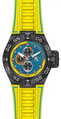 Obrázok produktu pre Invicta Subaqua 49877 Pánske Hodinky - Kvarcový Pohyb - Nerezová Oceľ s Modrým Ciferníkom - 50 mm