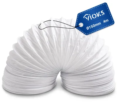 Produktbild von Abluftschlauch 150mm Durchmesser 4,0 m PVC für Klimaanlagen Klimageräte