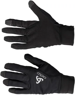 Imagen del producto de Guantes para hombre Odlo ZEROWEIGHT WARM - 15000, color negro / Talla M