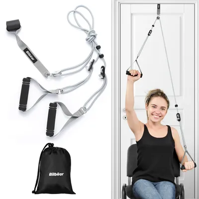 Produktbild von Übungs-Flaschenzugsystem für die Rehabilitation der Schulter-Rotatorenmanschette,Schulterriemenscheibe für die Physiotherapie zu Hause