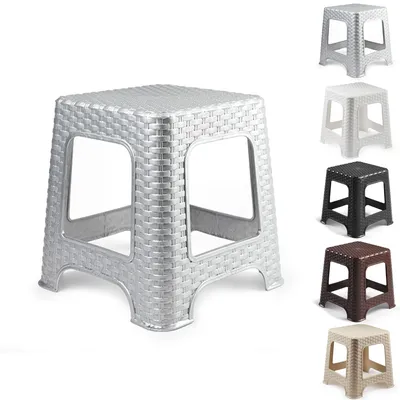 Image de Tabourets empilables, antidérapants, pour intérieur et extérieur