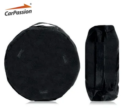 Productafbeelding van CarPassion Bandhoes - Wielhoes - Beschermhoes - Waterdicht & Vorstbestendig - Maat 65 / 20 - D - Zwart