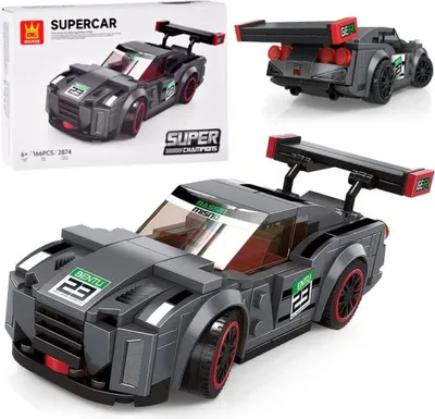 Image de JOKOMISIADA Voiture de sport 166 pièces