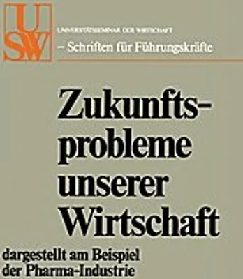 Produktbild von Zukunftsprobleme unserer Wirtschaft