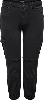 Produktbild von Only CARMISSOURI REG ANK CARGO PANTS PNT Washed Black 48/32