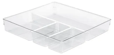Obrázok produktu pre Organizér do zásuvky – vložka do zásuvky s priehradkami – 31 x 31 x 5,5 cm – plast