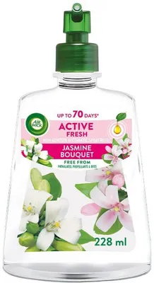 Obrázek produktu pro Air Wick Active Fresh náplň na vodní bázi do automatického difuzéru - Jasmínové květy 228ml
