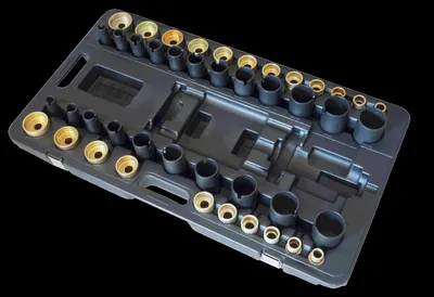 Produktbild von SW-Stahl 302106L Silentlager-/Traggelenkwerkzeugsatz, 44-teilig