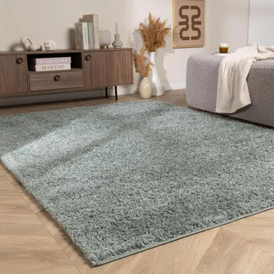 Zdjęcie produktu dla Volero - Dywan z długim włosiem – Wish Niebiesko/Zielony - 140x200cm