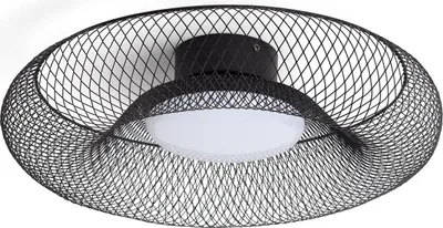 Produktbild von LED-Deckenleuchte 18W Metall CCT Wählbar Zeiryn M Schwarz